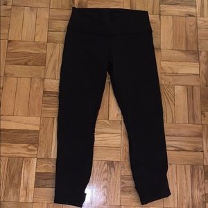 Lulu Lemon size 10 black leggings